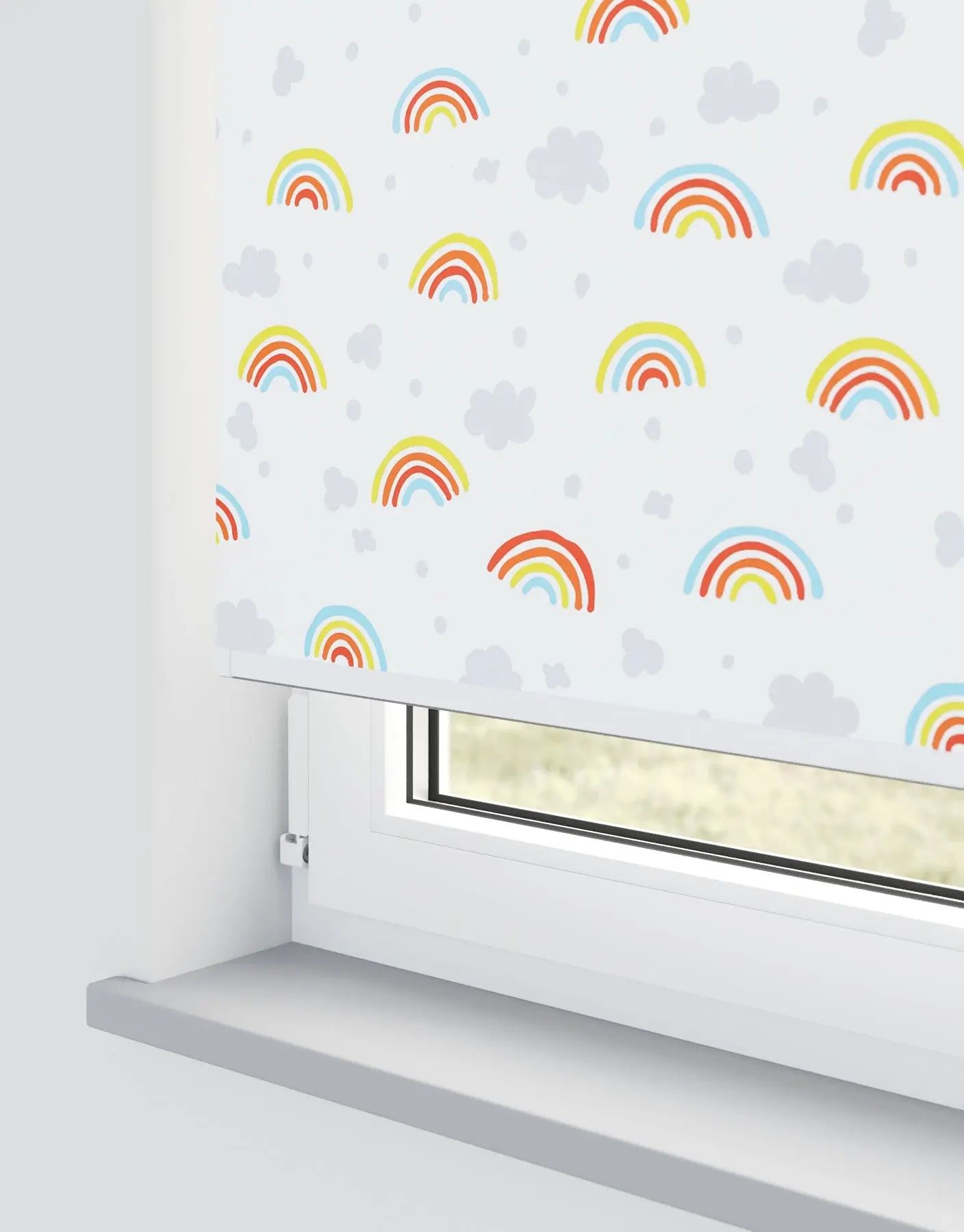 Happy Rainbows Roller Blinds Multi