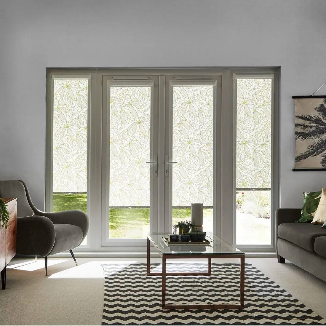 Foliage fitted in a British home