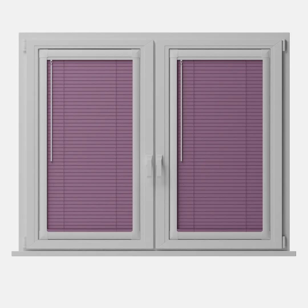 Perfect Fit No Drill Metal Venetian Blinds fitted in a British home