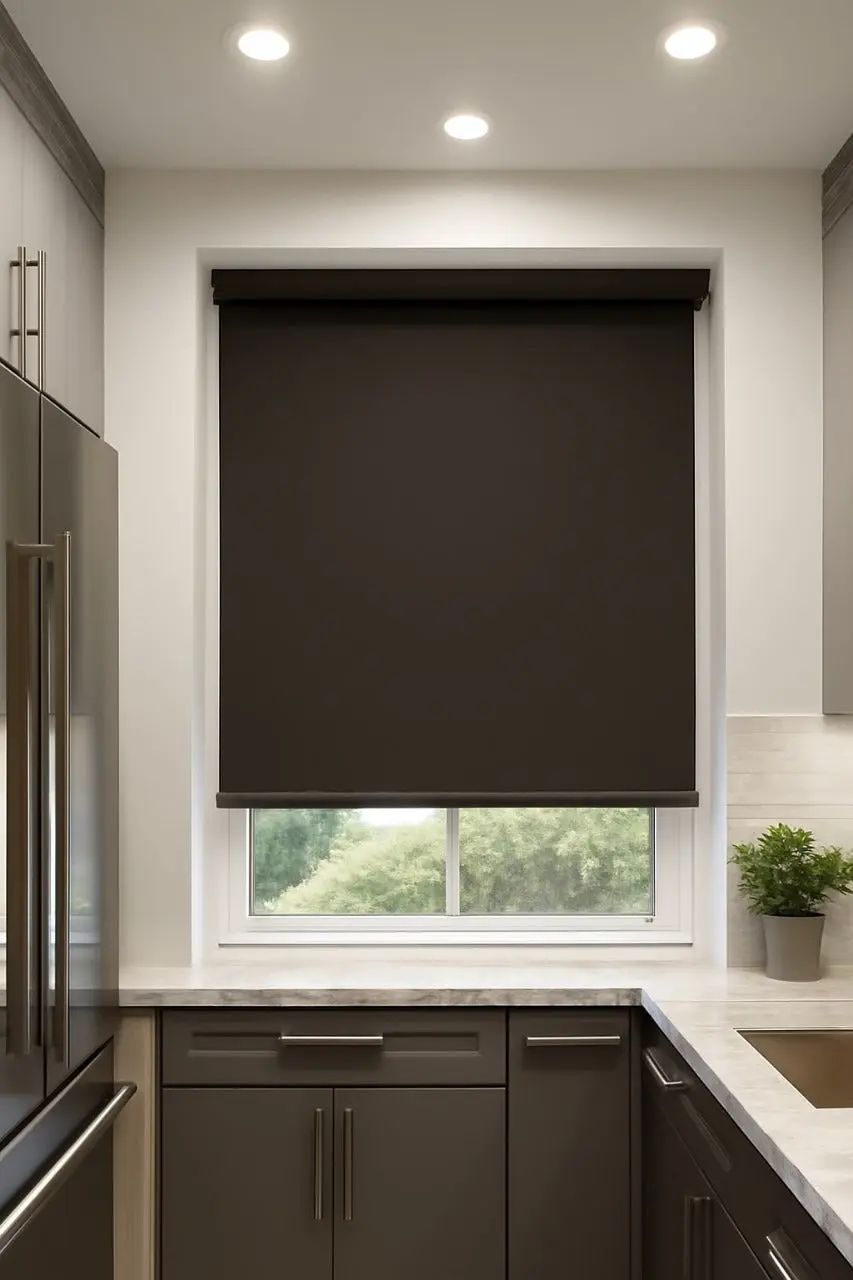 Origin Roller Blinds Electric Black