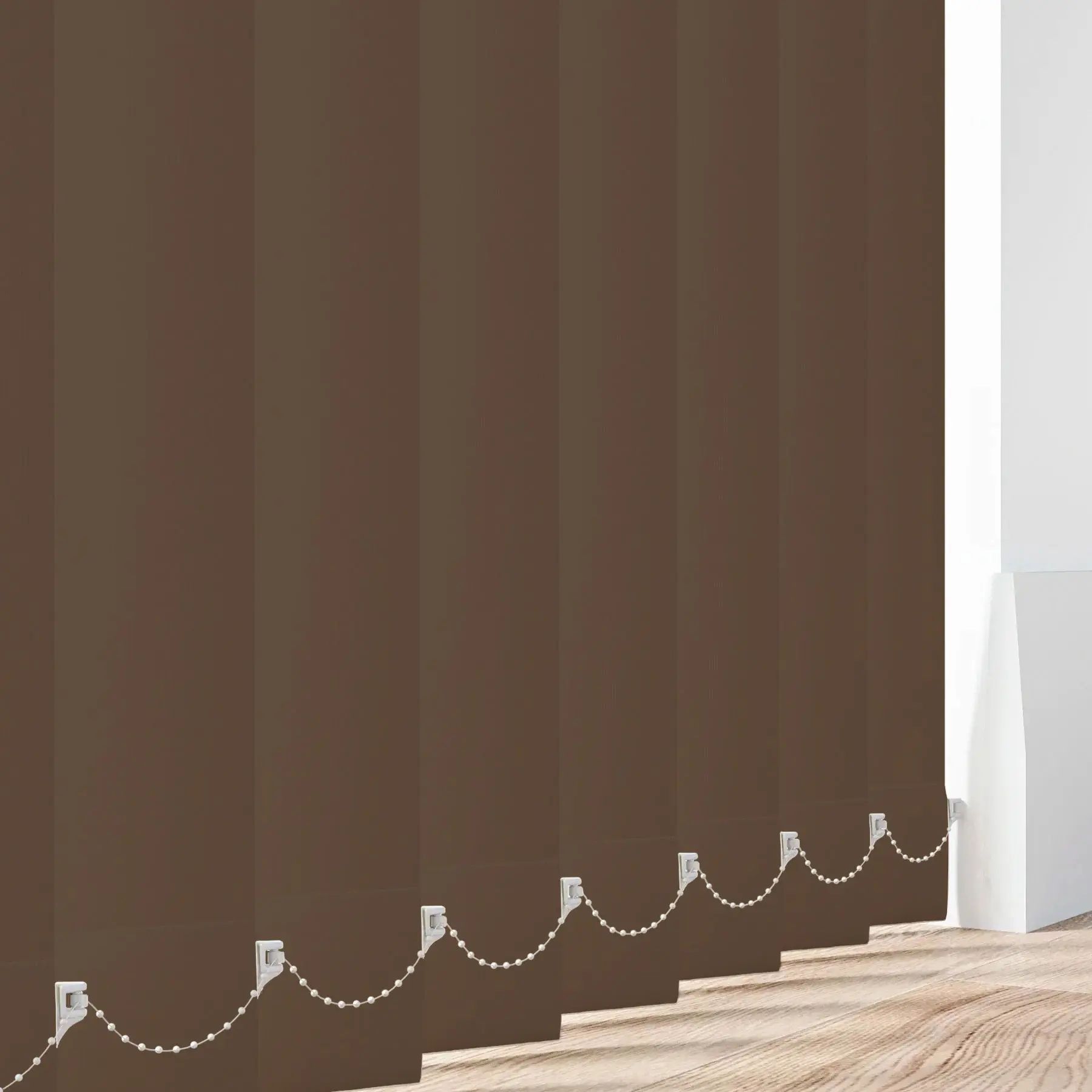 Unity Vertical Blinds Acorn