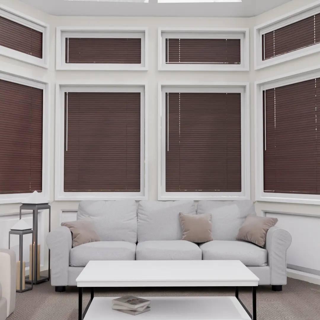 Perfect Fit Metal Venetian Blinds fitted in a British home