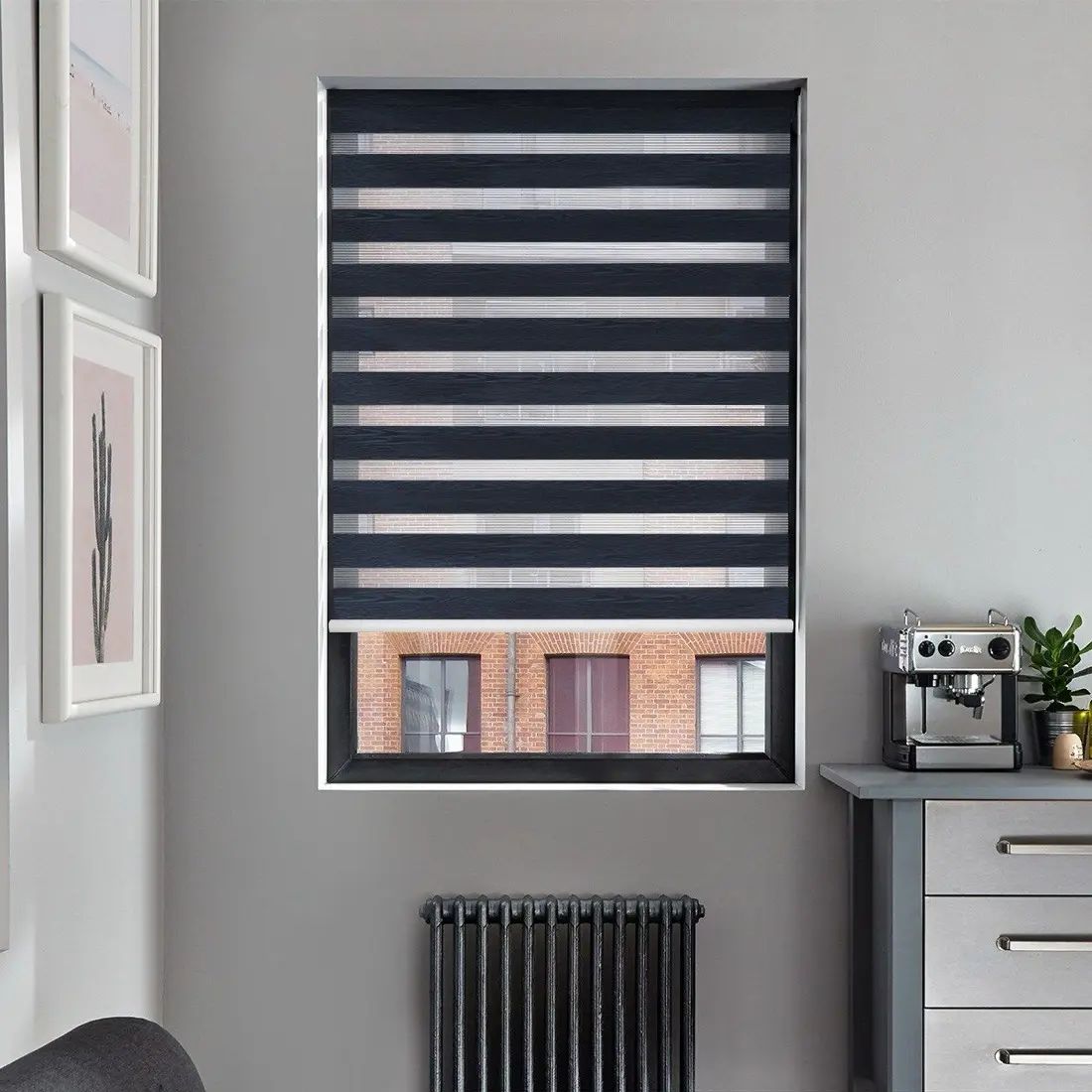 Facette in Blue — made-to-measure blinds