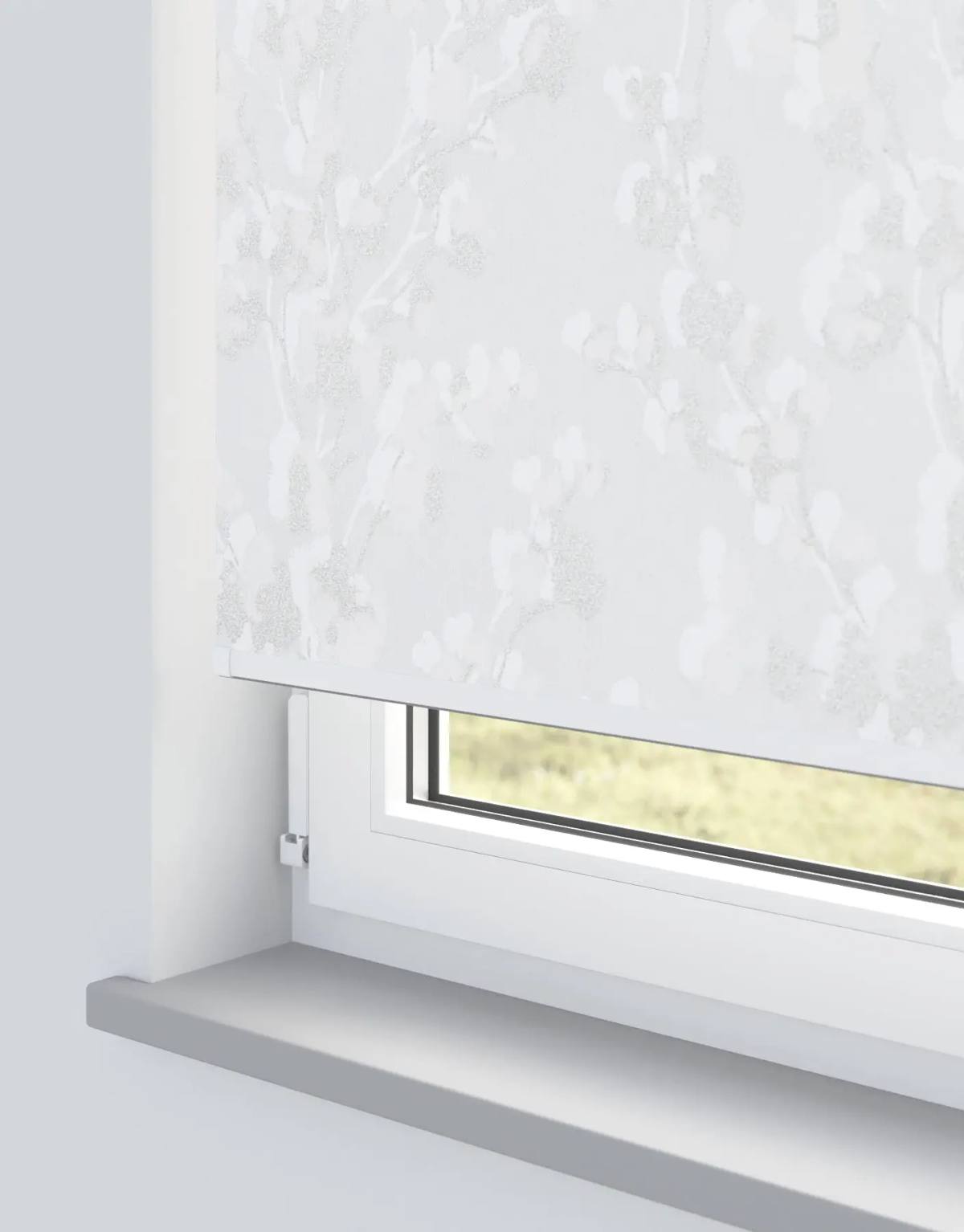 Candice Roller Blinds Electric fitted in a British home