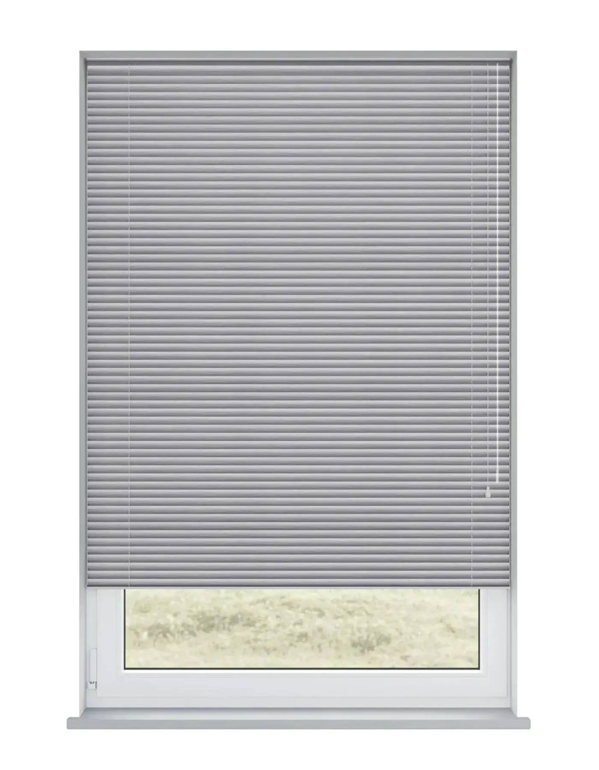 Frosted Venetian Blinds fitted in a British home