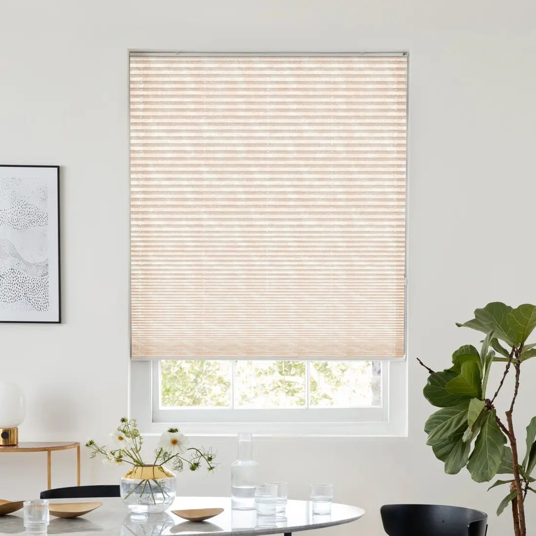 Orin in Coral — made-to-measure blinds