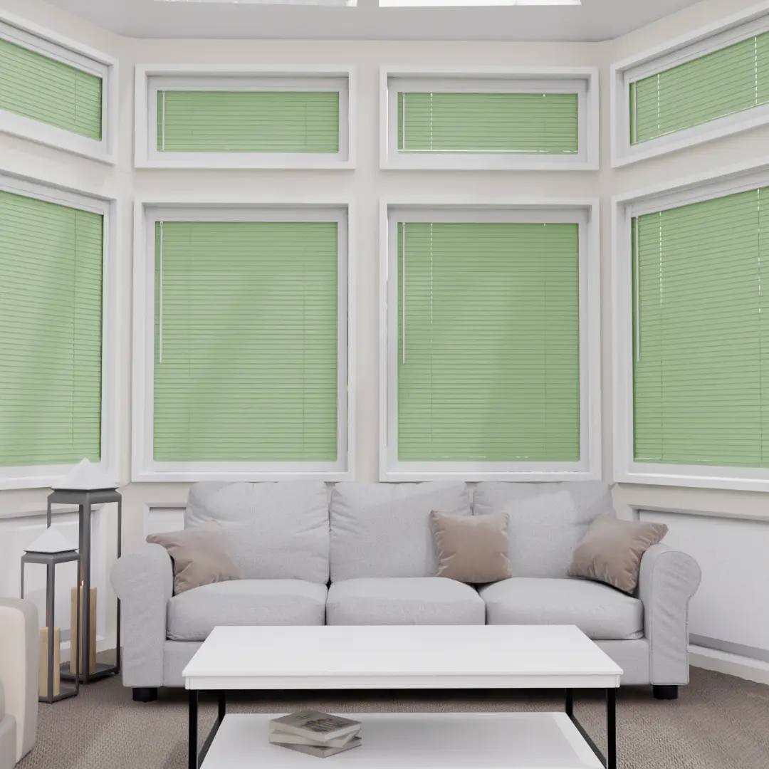 Perfect Fit Metal Venetian Blinds fitted in a British home