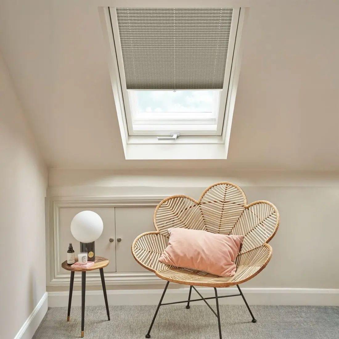 Coil in Latte — made-to-measure blinds