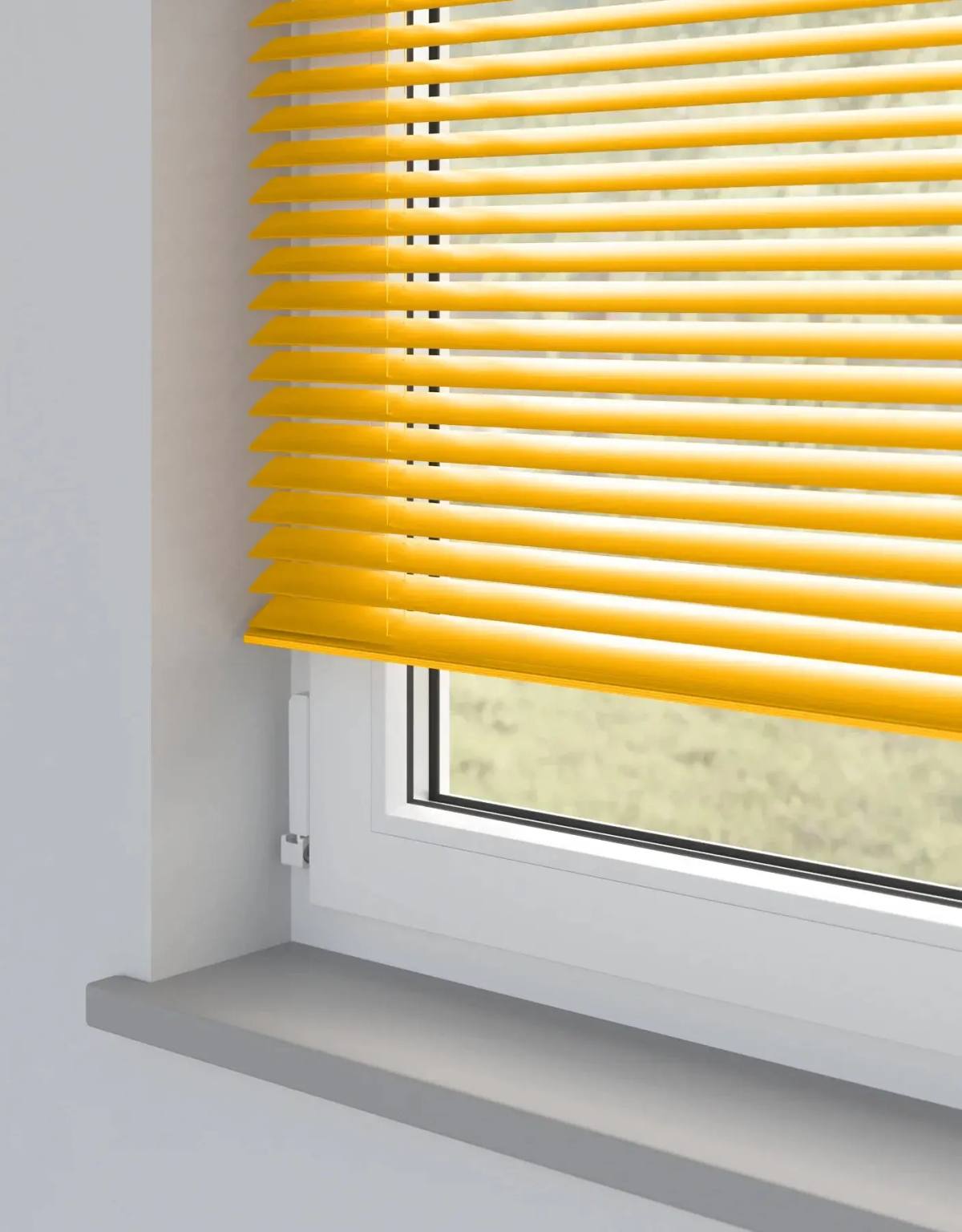 Indian Venetian Blinds fitted in a British home