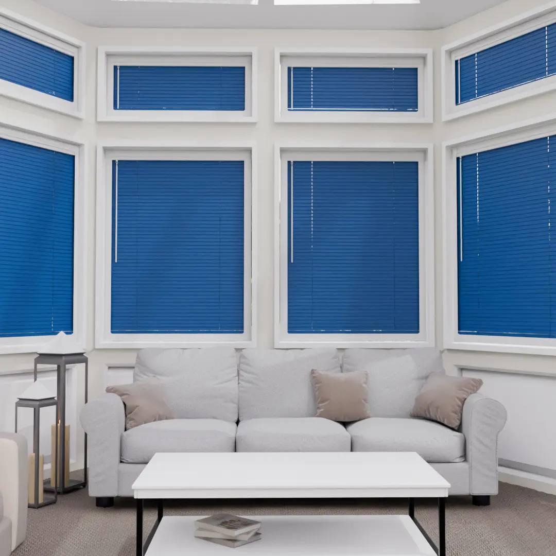 Perfect Fit Metal Venetian Blinds fitted in a British home