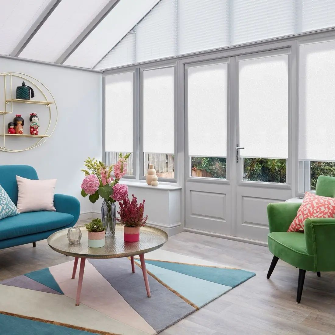 Jasmina in White — made-to-measure blinds