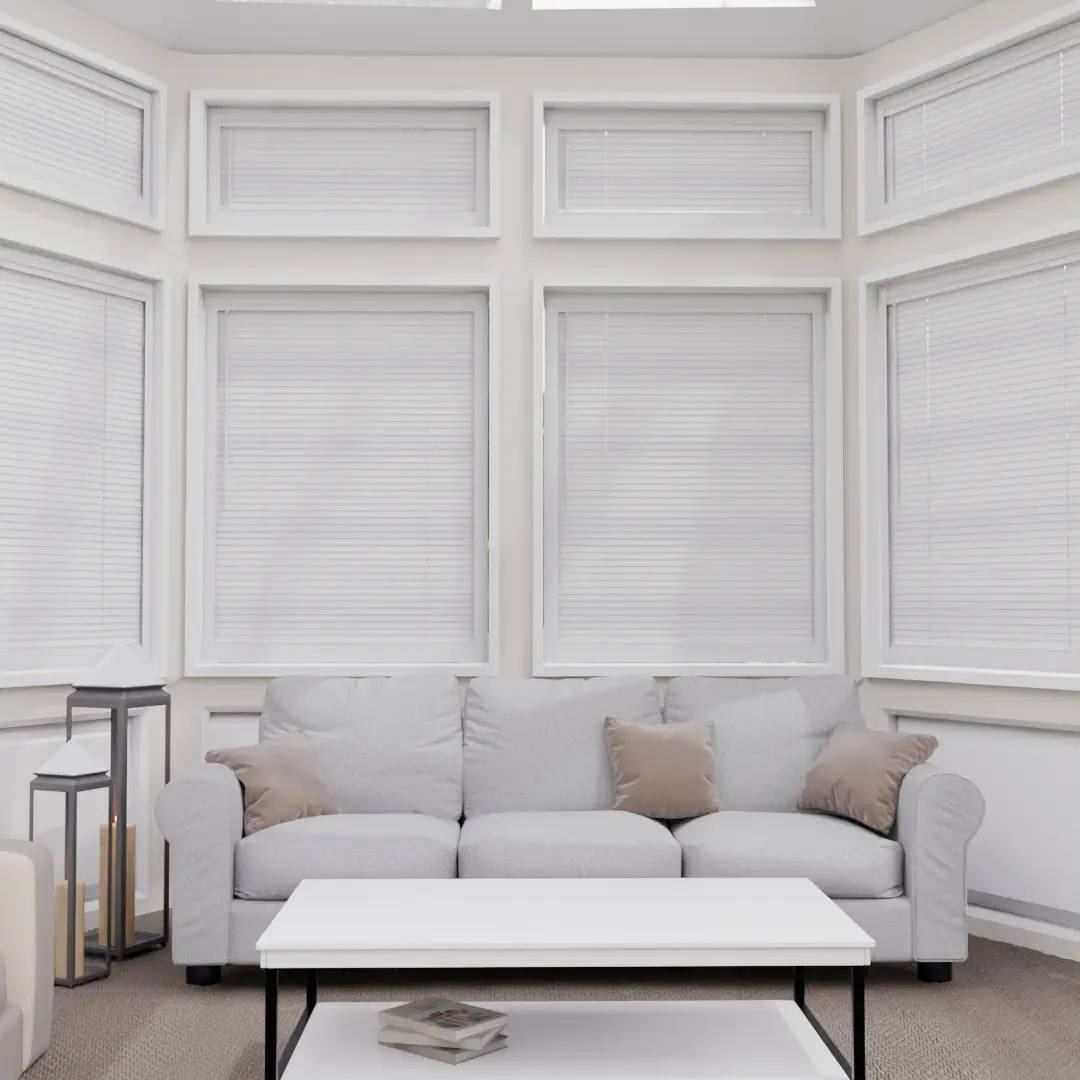 Perfect Fit Metal Venetian Blinds fitted in a British home