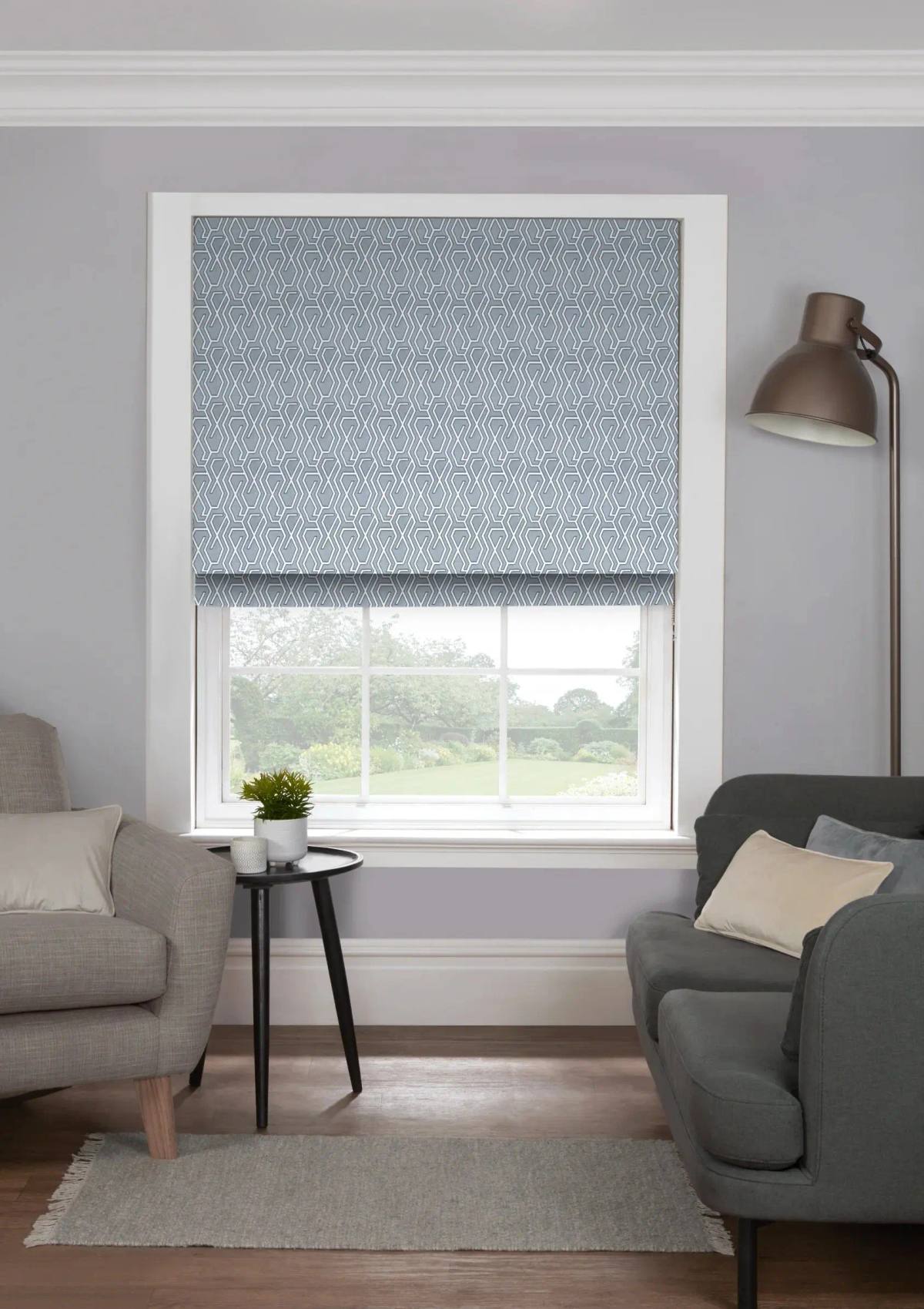 EB Roman Blinds fitted in a British home