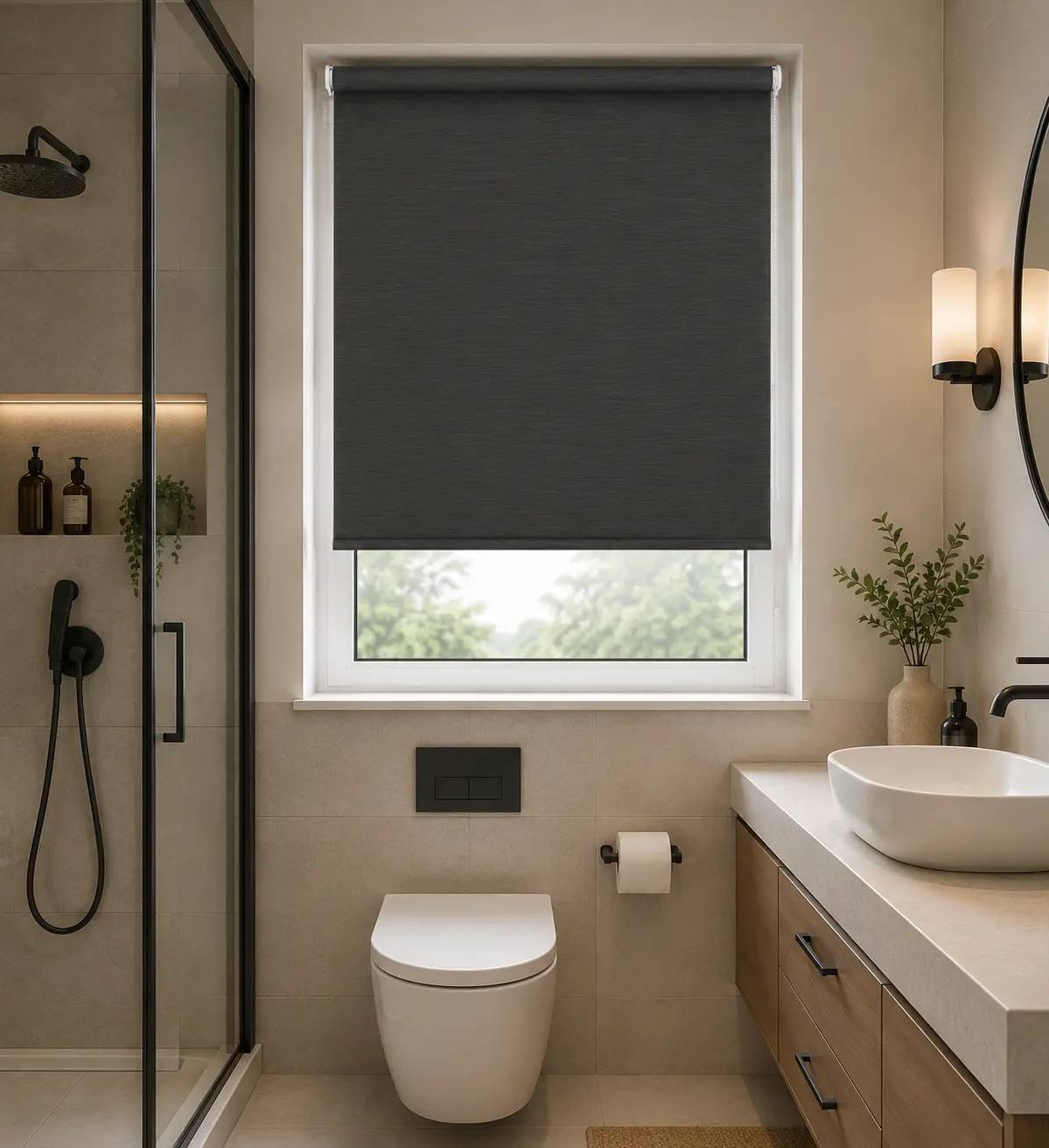 Plaza Roller Blinds fitted in a British home