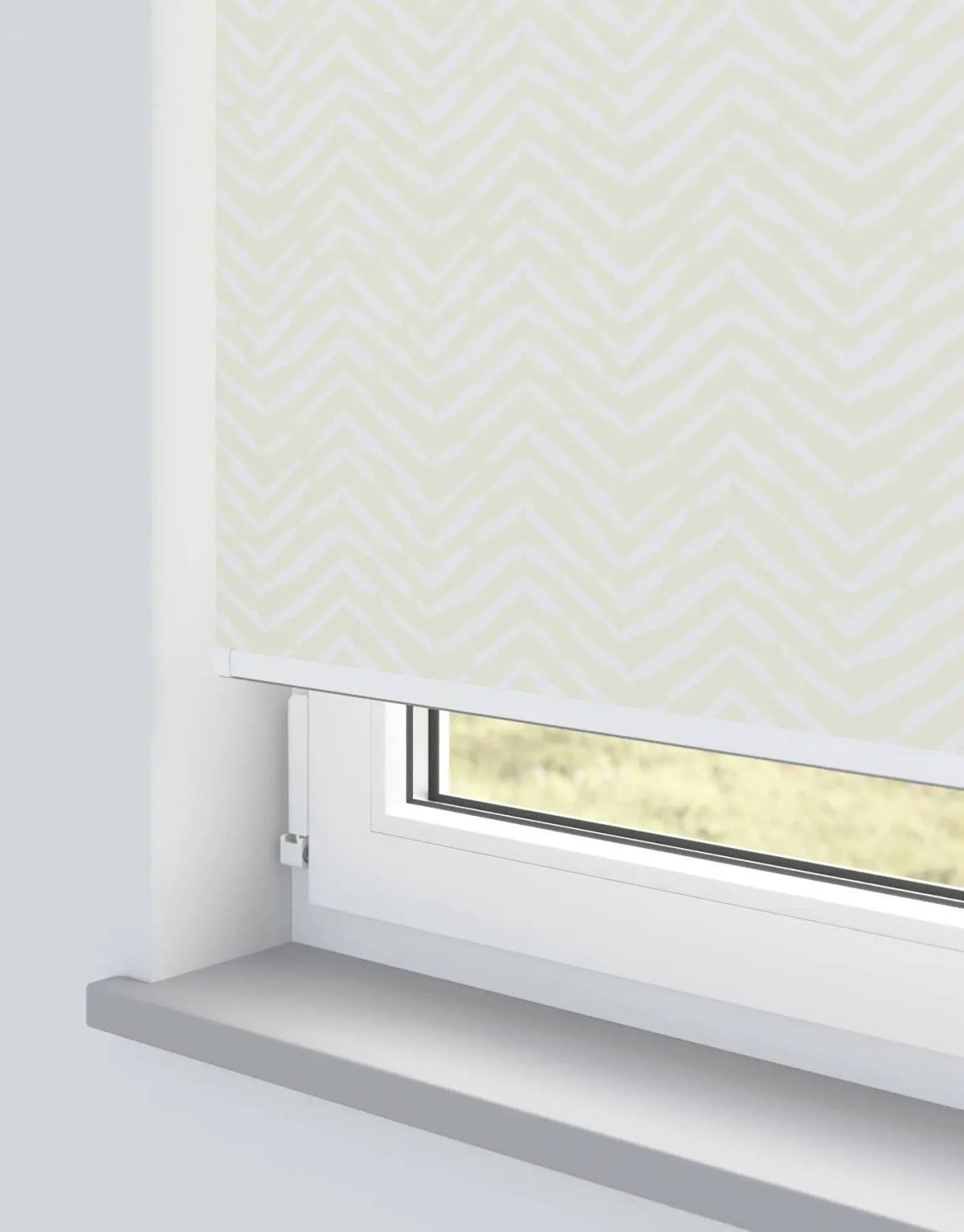 Makira Roller Blinds fitted in a British home