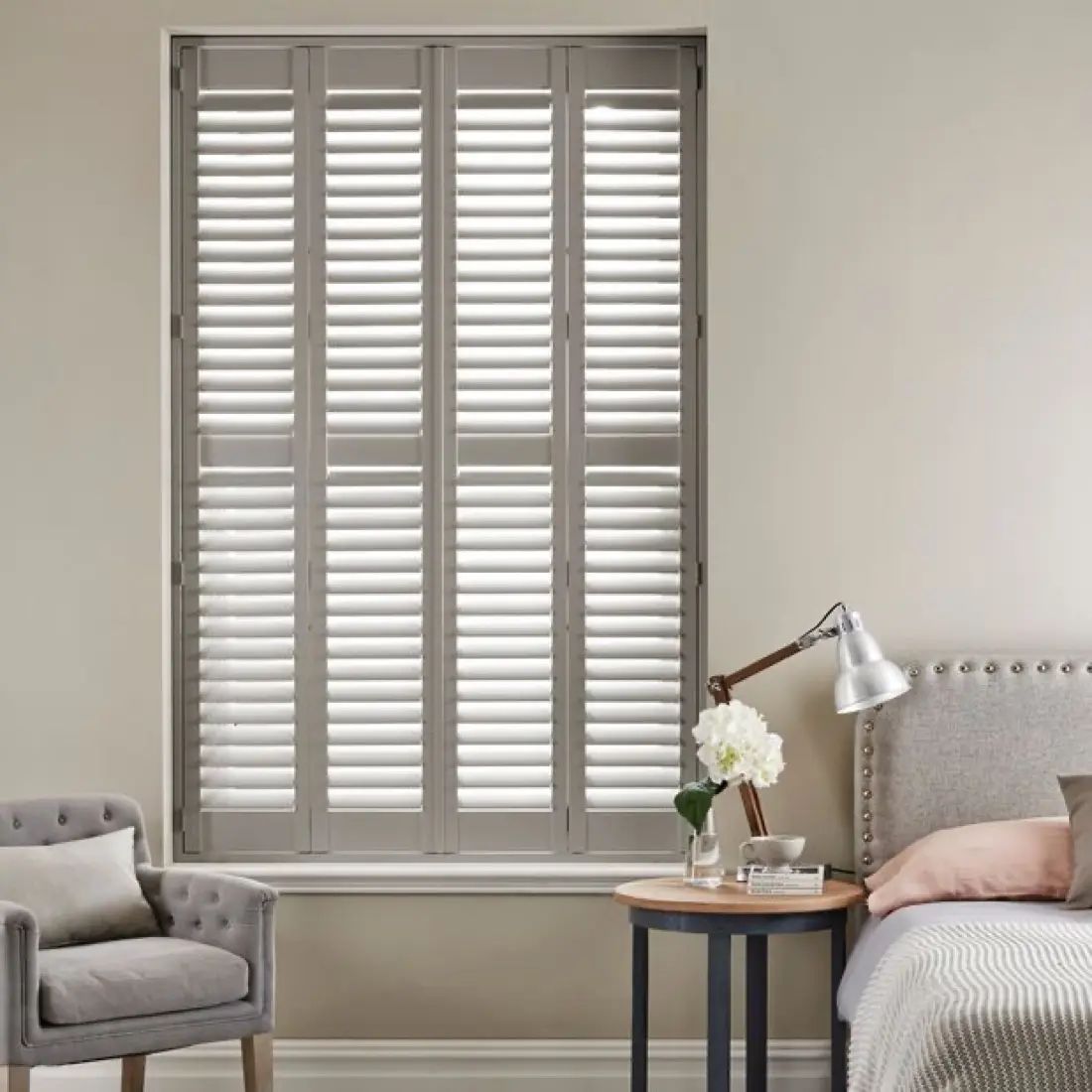 Granite in Grey — made-to-measure shutters