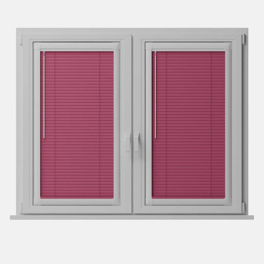 Perfect Fit No Drill Metal Venetian Blinds fitted in a British home
