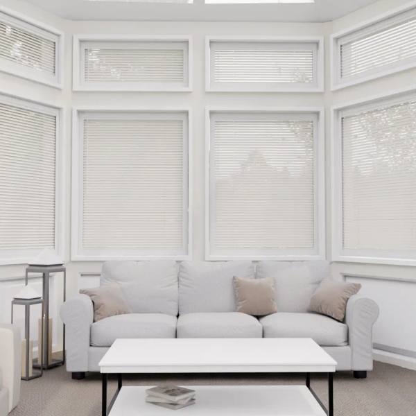 Perfect Fit No Drill Wooden Wooden Blinds — made-to-measure blinds