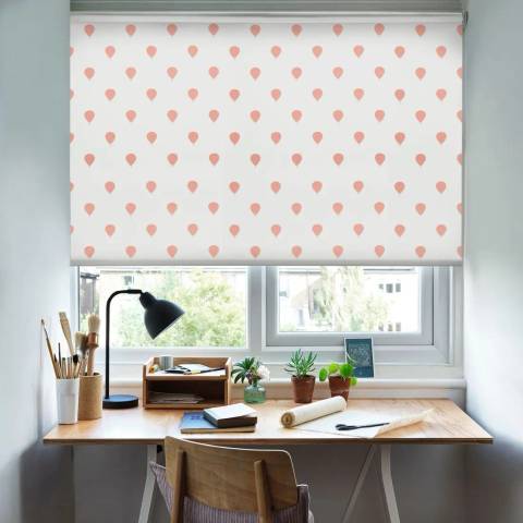 Bubbles blackout blinds