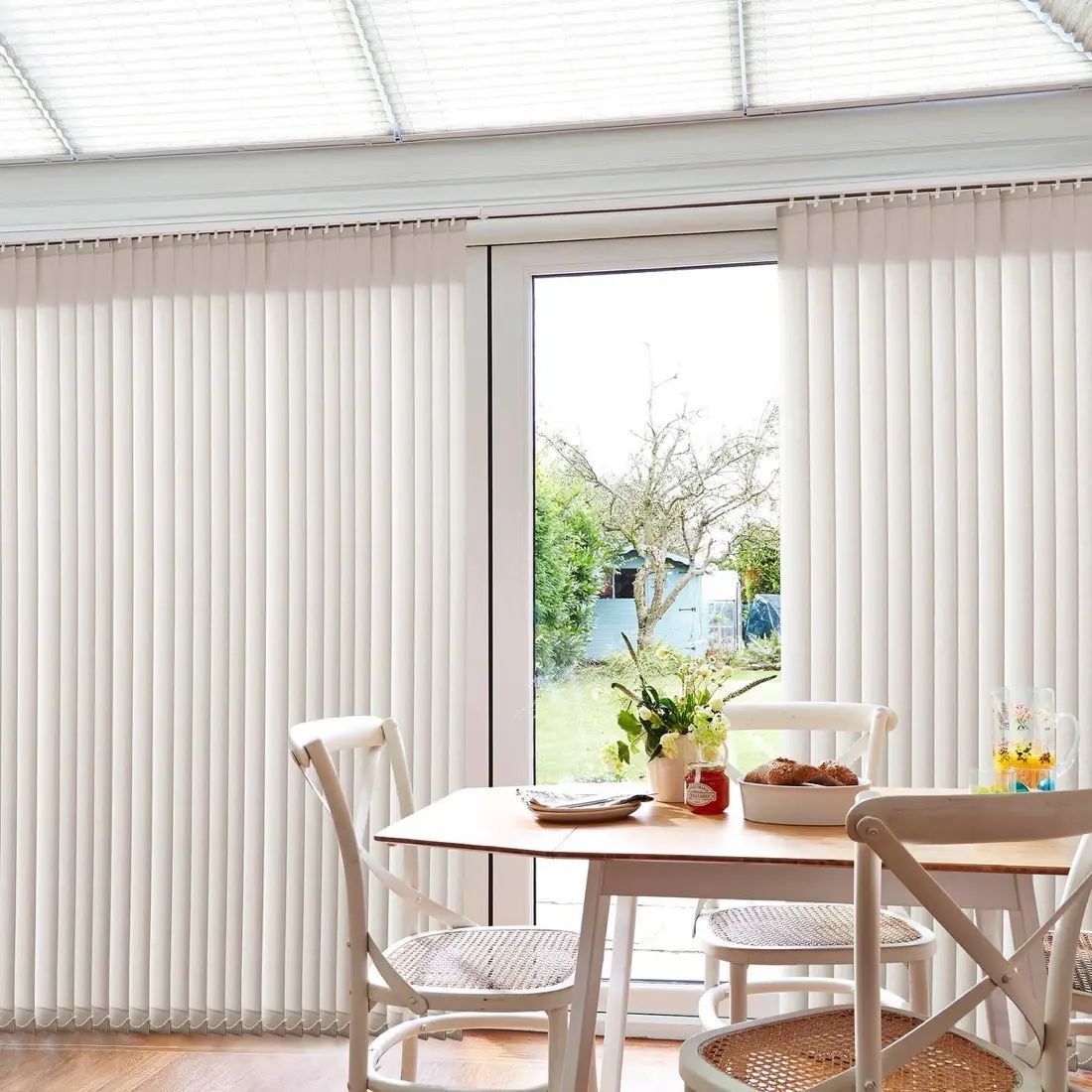 Elmira in Ivory — made-to-measure blinds