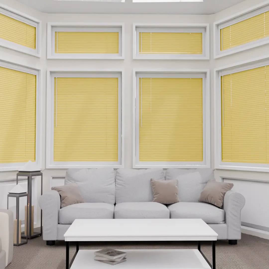 Perfect Fit Metal Venetian Blinds fitted in a British home