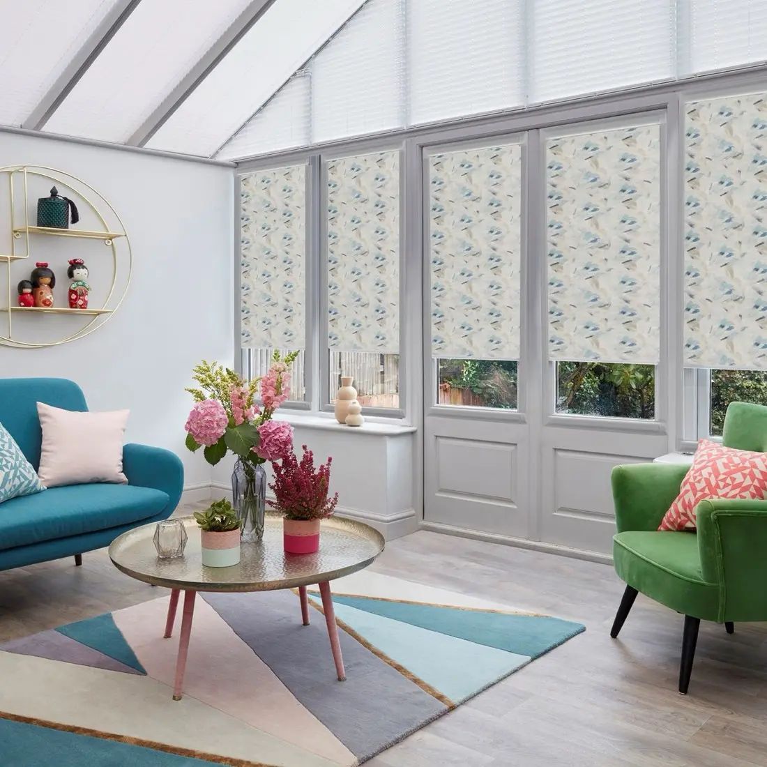 Solara in Blackout Lotus — made-to-measure blinds