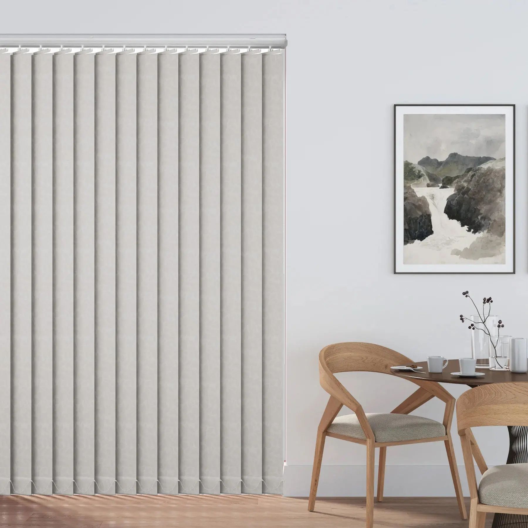 Isla Vertical Blinds Ivory