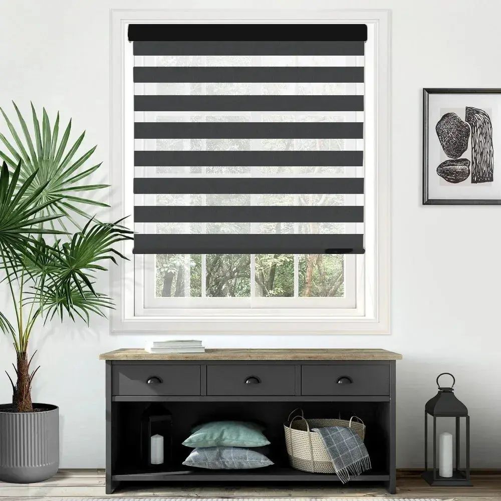 Ozark Day & Night Blinds Black