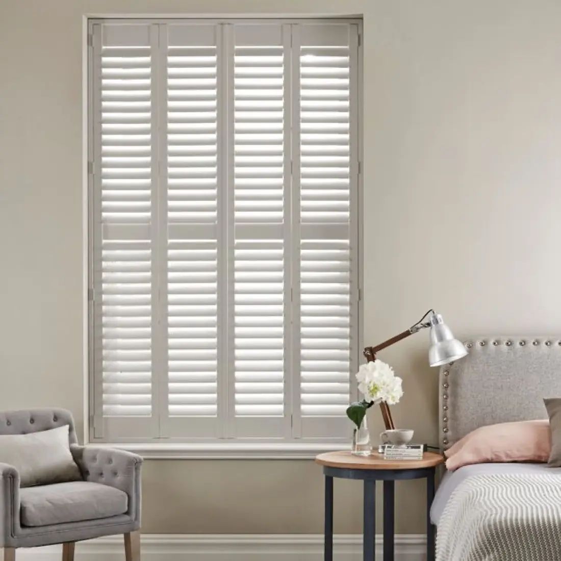 Ocean in Mist — made-to-measure shutters
