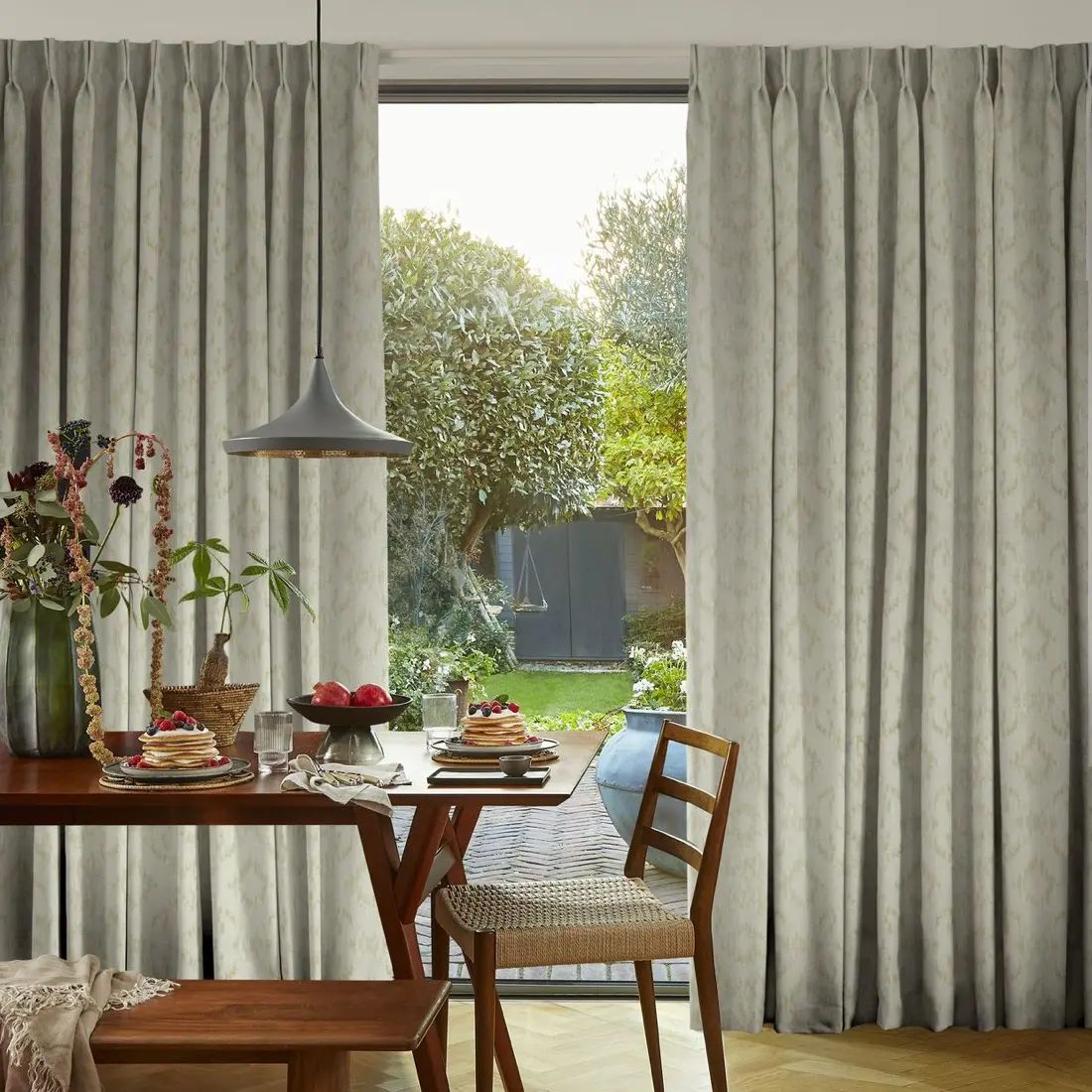 Palawan in Opal — made-to-measure curtains