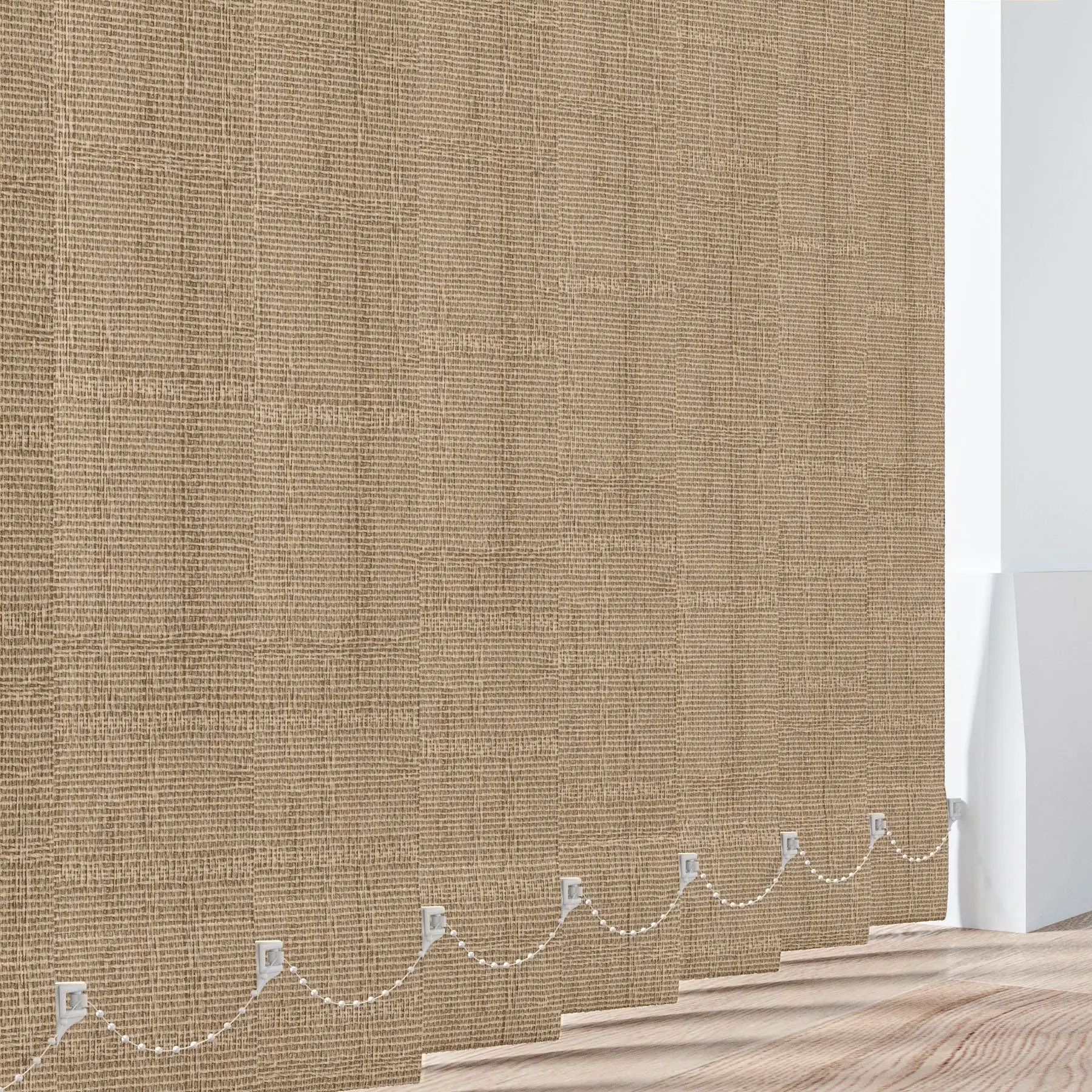 Mumbai Vertical Blinds in Callco — made-to-measure blinds