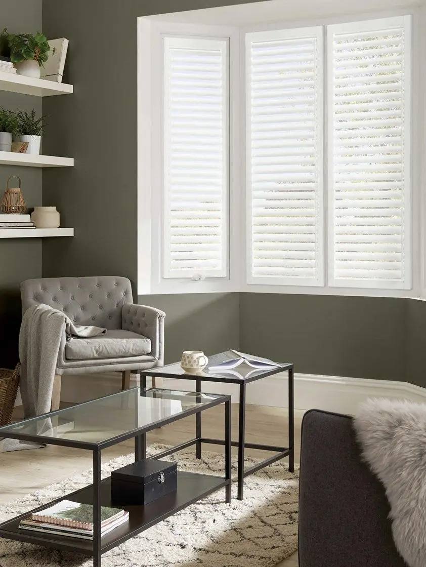 Sierra Ice Perfect Fit Blinds fitted in a British home