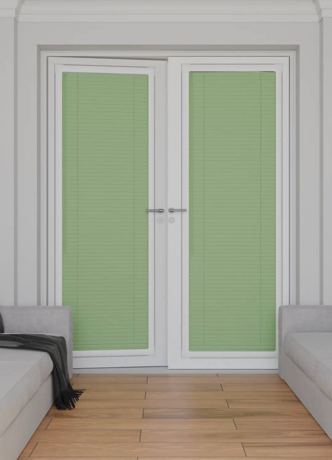 Perfect Fit Metal Venetian Blinds fitted in a British home