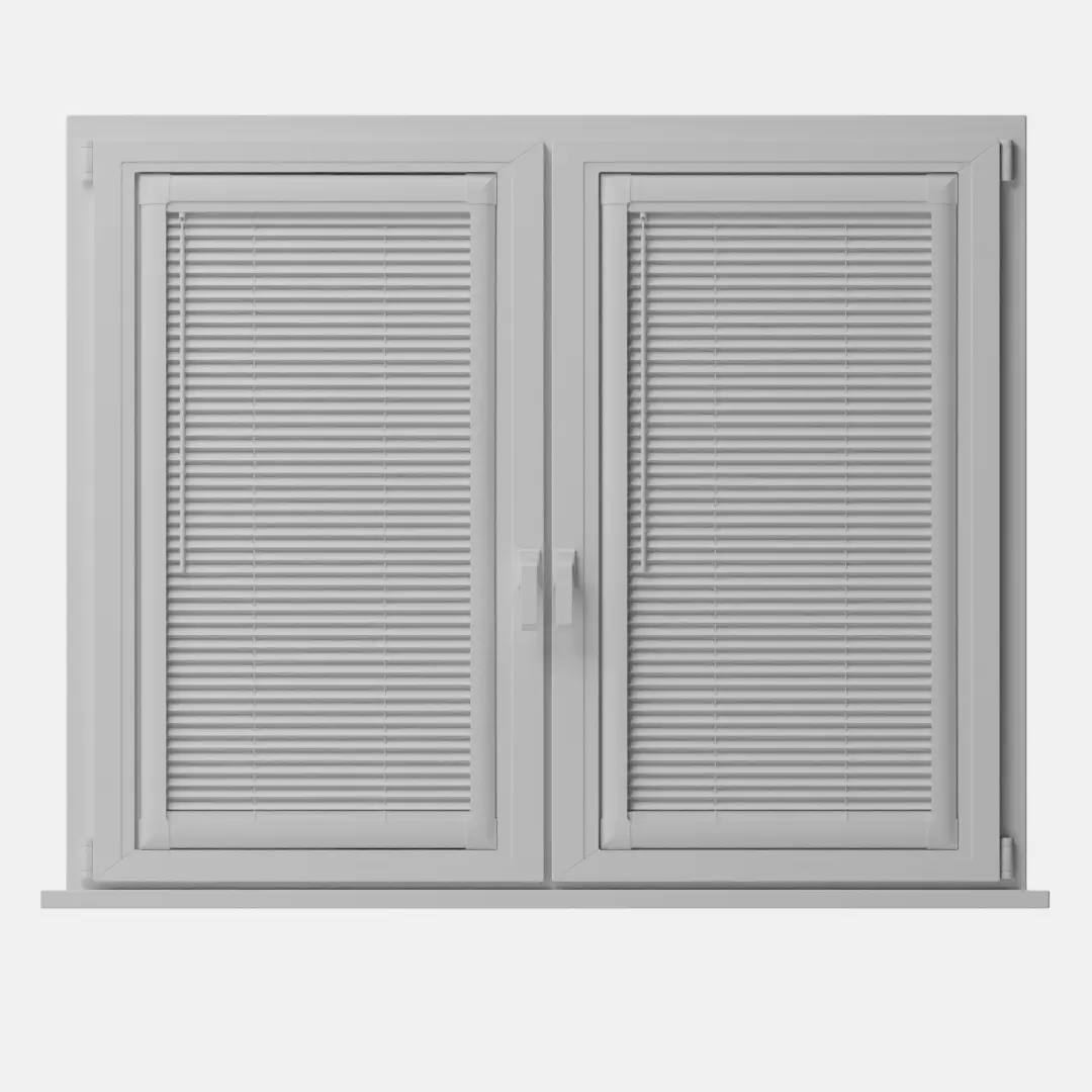 Perfect Fit No Drill Wooden Wooden Blinds fitted in a British home
