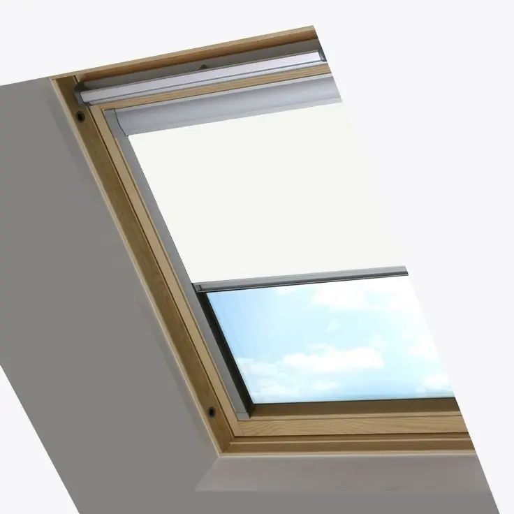 Blackout Skylight Blinds Blossom White
