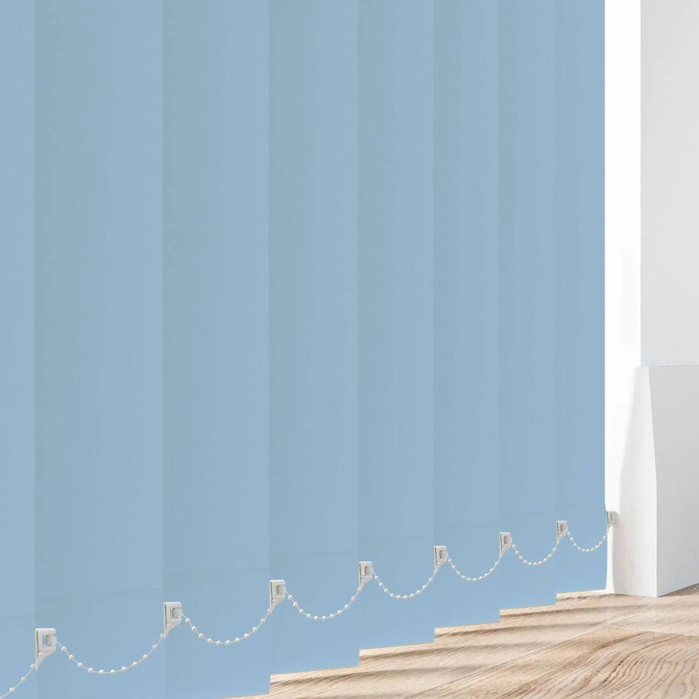 Bedroom blinds fitted at a window