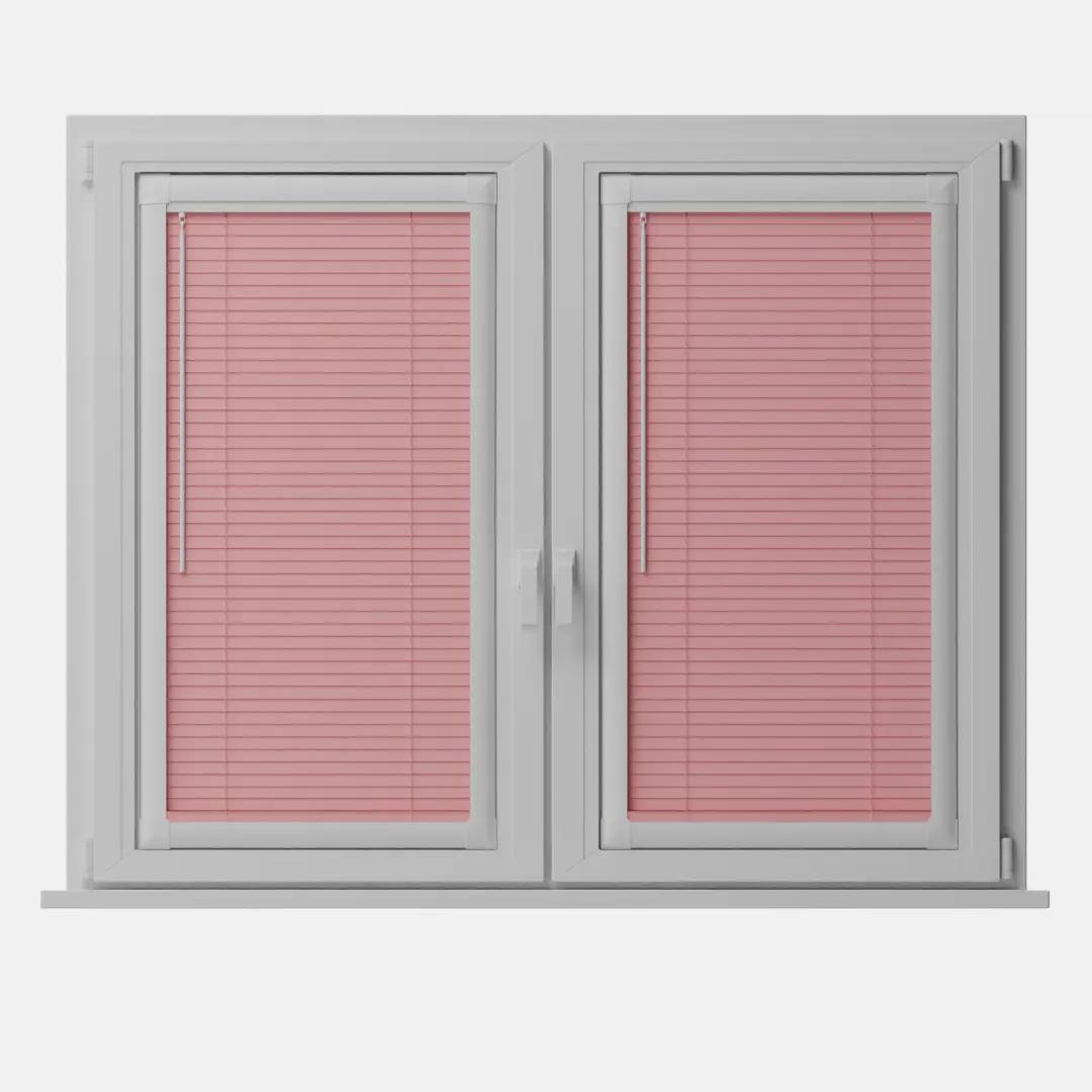 Perfect Fit No Drill Metal Venetian Blinds fitted in a British home