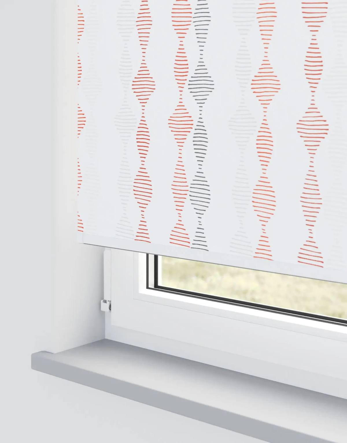 Romain Roller Blinds fitted in a British home