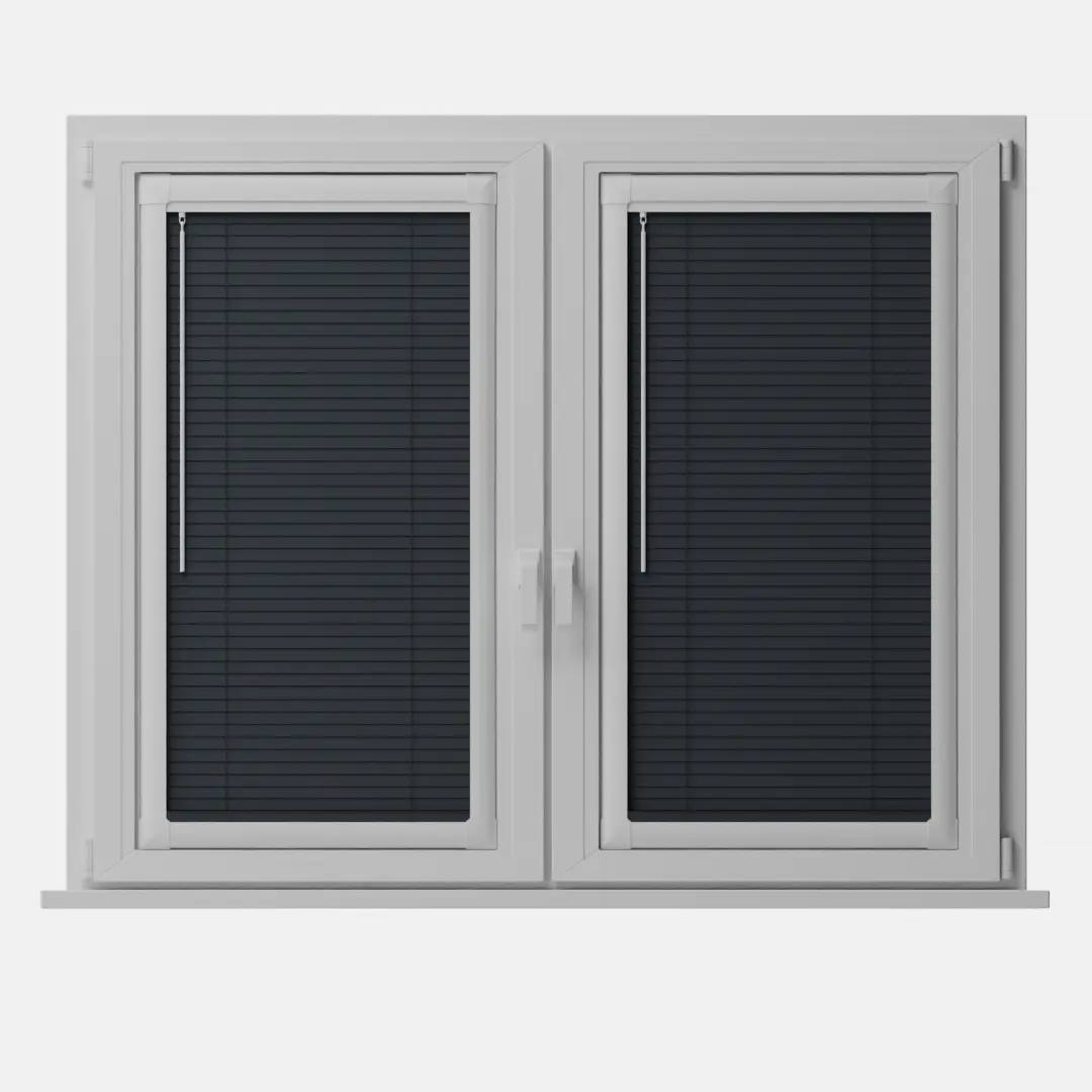 Perfect Fit No Drill Metal Venetian Blinds fitted in a British home
