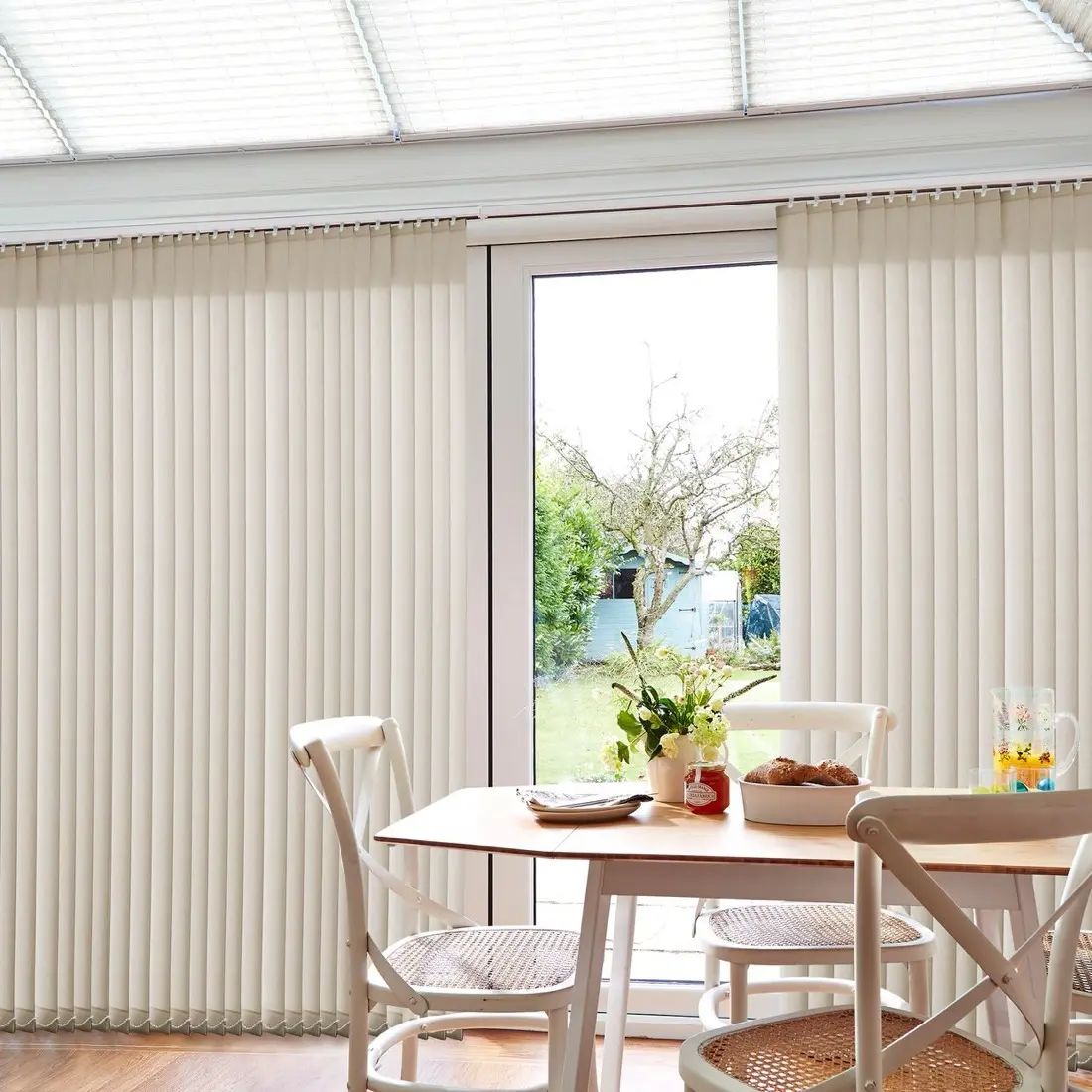 Bricks in Cream — made-to-measure blinds