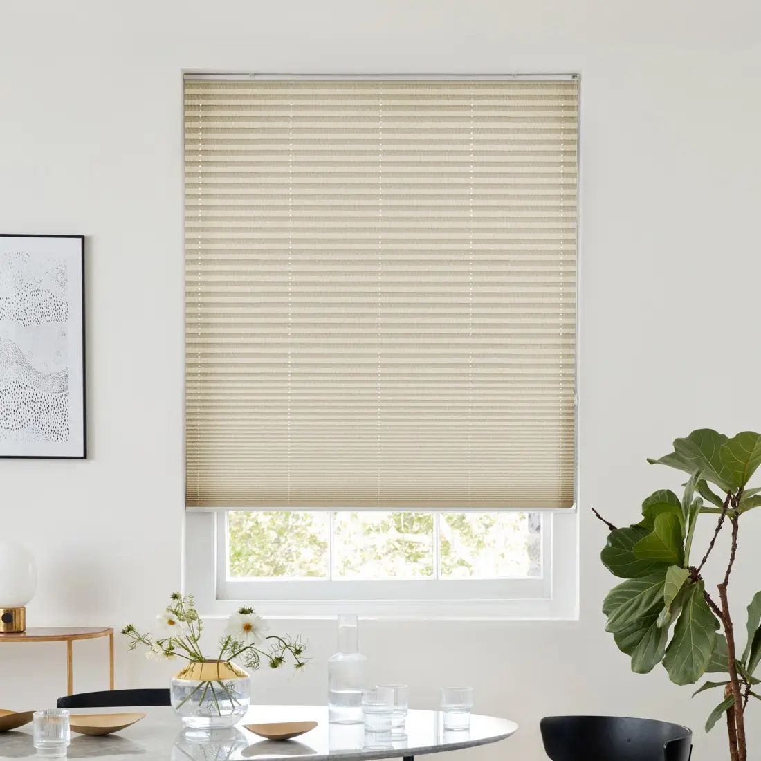Kaila in Latte — made-to-measure blinds