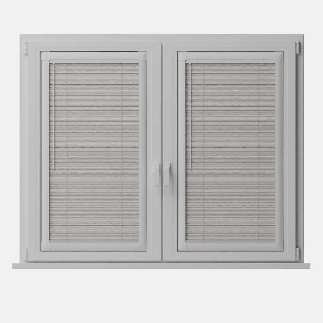Perfect Fit No Drill Metal Venetian Blinds fitted in a British home