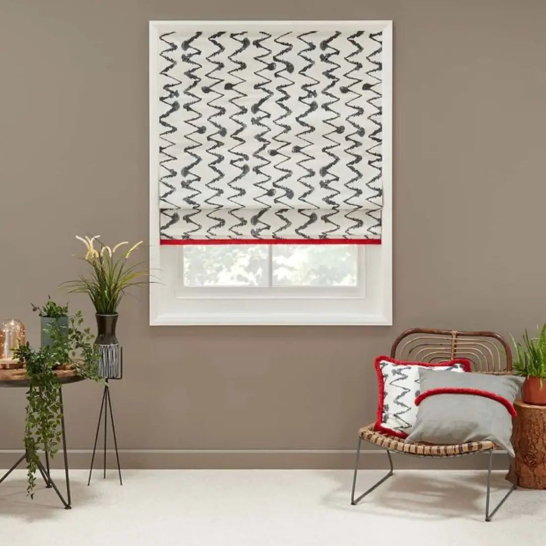 Falken in Smoulder — made-to-measure blinds