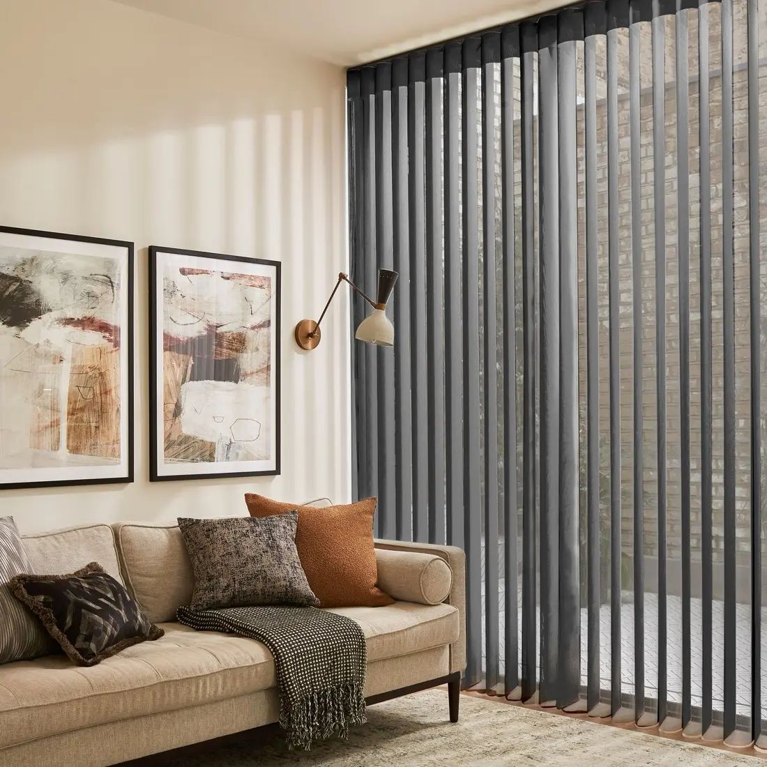 Starlit in Black Diffused — made-to-measure blinds