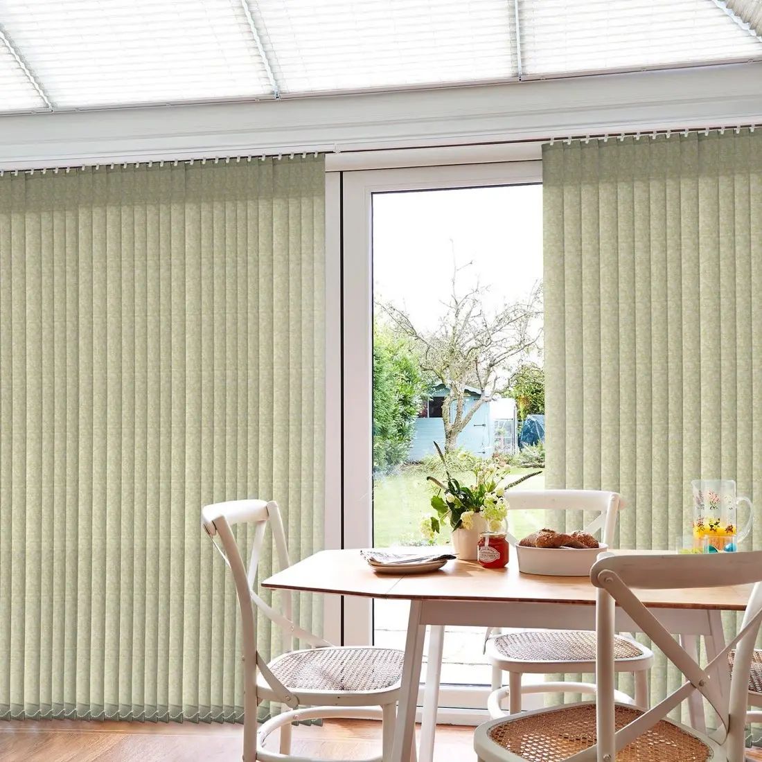 Vivian in Olive — made-to-measure blinds