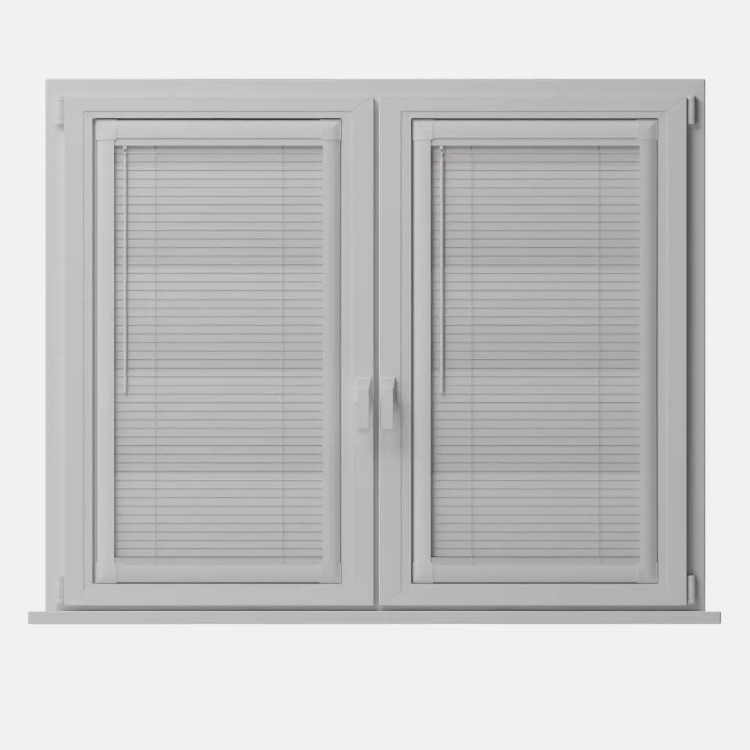 Perfect Fit No Drill Metal Venetian Blinds fitted in a British home
