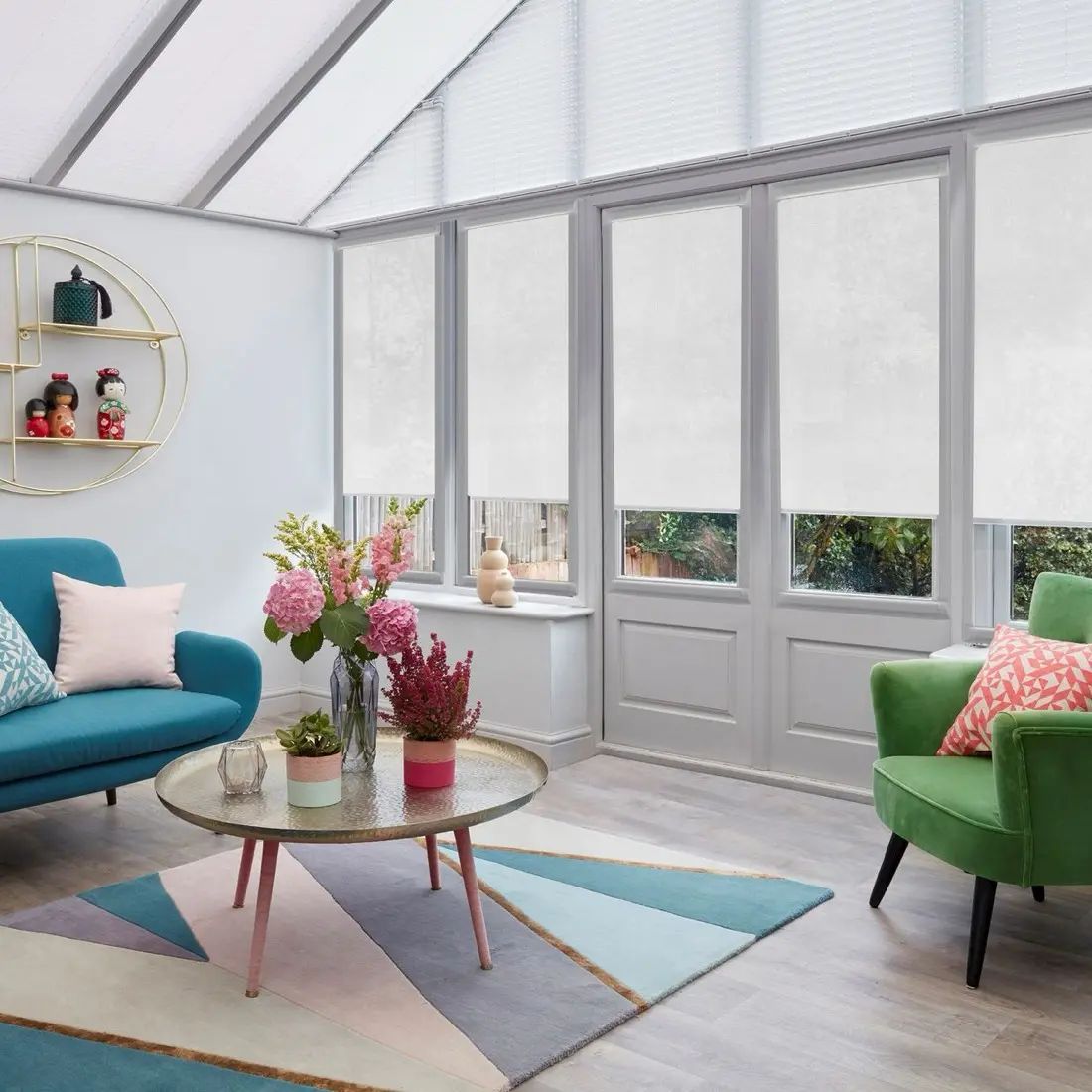 Ananta in Mist — made-to-measure blinds