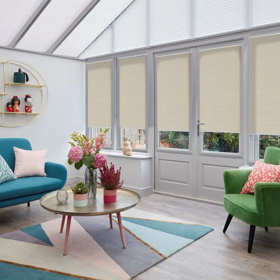 Enzo in Cream — made-to-measure blinds