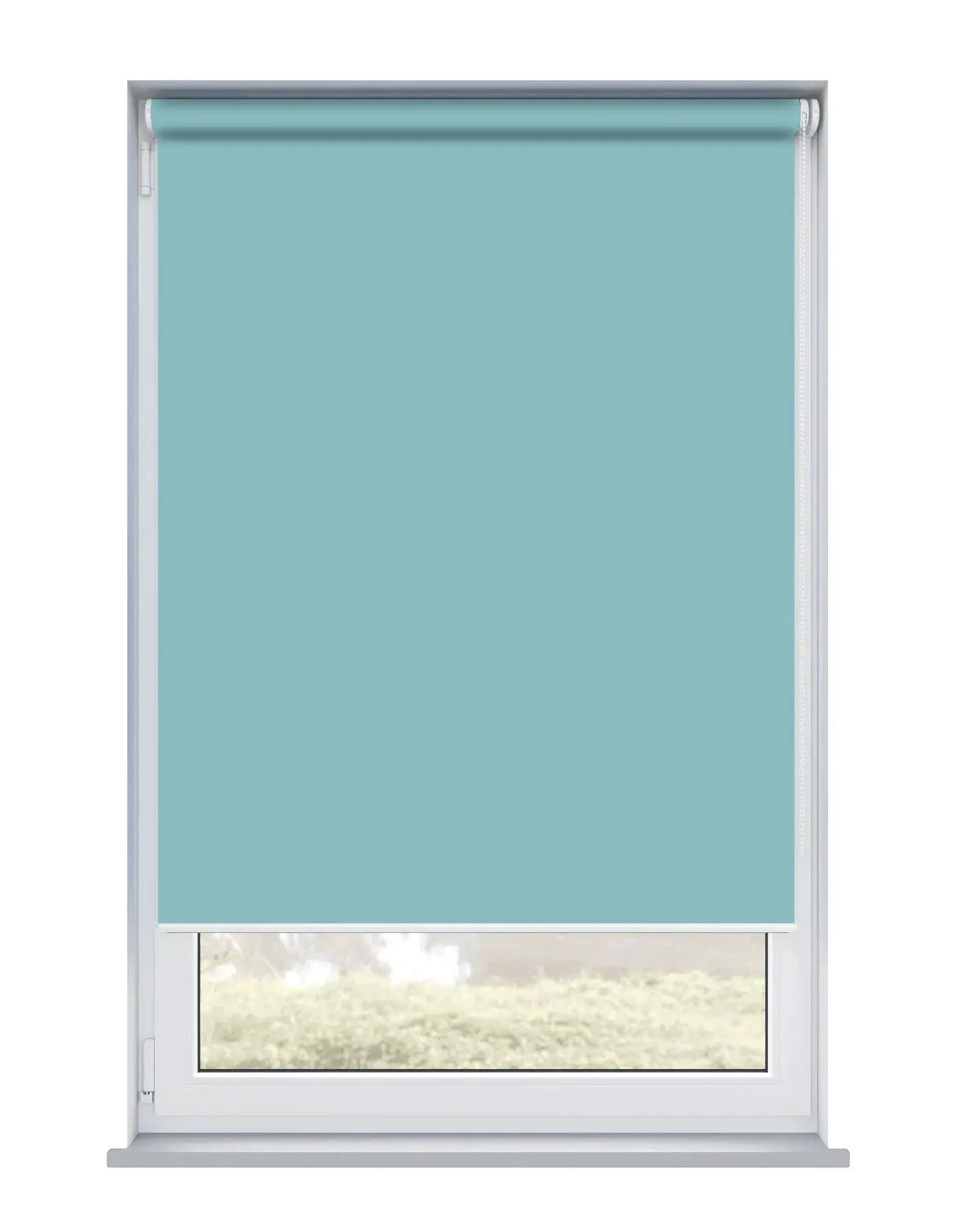 Medium Wood fitted at a window