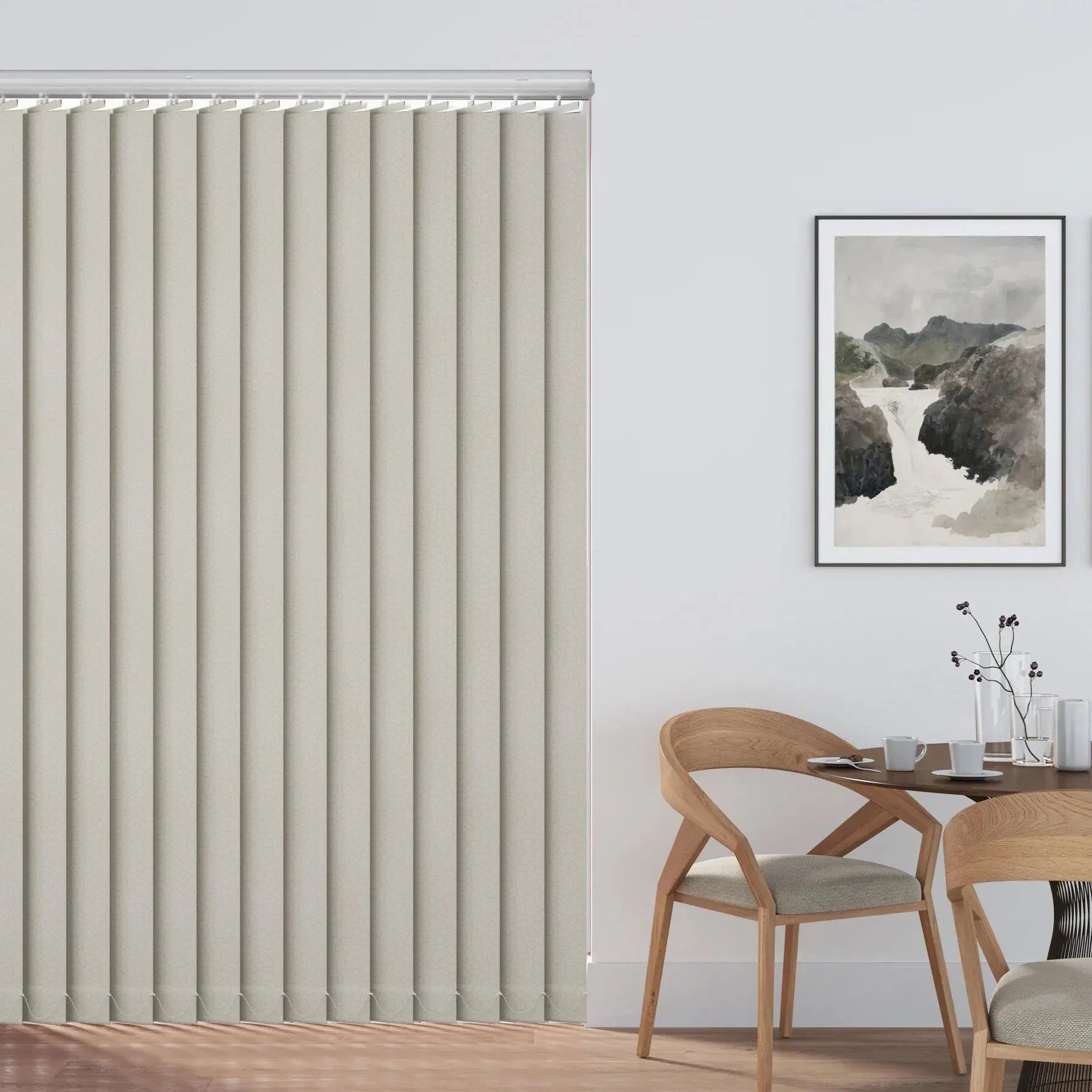 Vega Vertical Blinds Ice